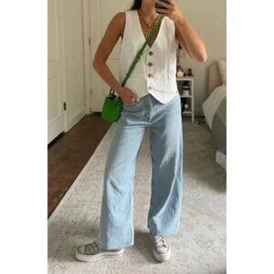 AGOLDE Low Slung Baggy Jeans in Wash Fragment Size US 25
